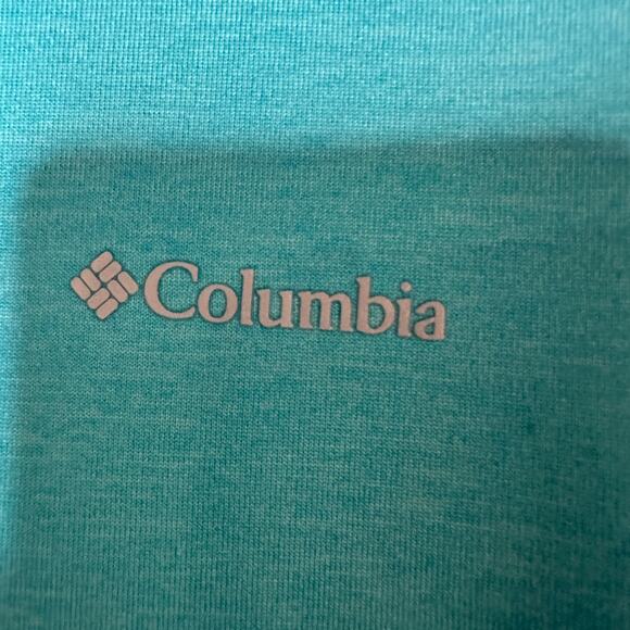 Columbia Women's LARGE Teal Activewear Shirt Top - NWOT - Picture 4 of 7